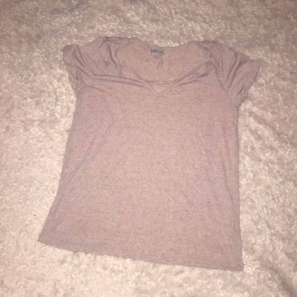 Pink mixed top